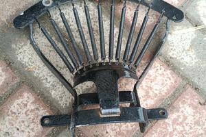 telaio molle sella passeggero vespa faro basso vin