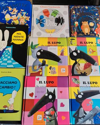 Lotto 9 libri per bambini