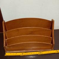 Porta lettere  in legno 