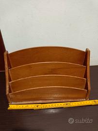 Porta lettere  in legno 