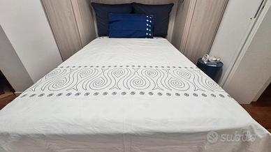 Sacco piumino in cotone letto singolo