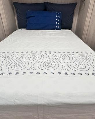 Sacco piumino in cotone letto singolo