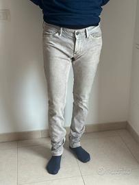 Jeans uomo Meltin’ Pot grigio chiaro