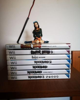 Guitar Hero e Rockband Wii