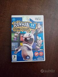 nintendo wii ratman raving rabbids tv party