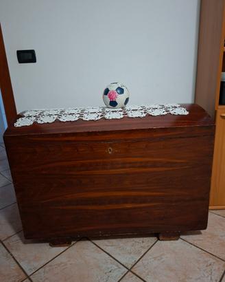 Cassapanca in legno - stile rustico