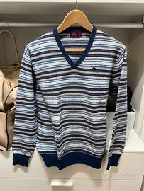 Maglia scollo a V Kappa 100% lana taglia L