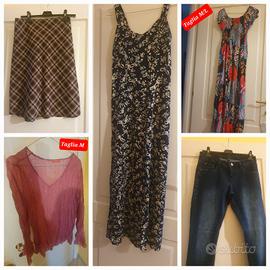 ABITI DONNA :  COMPLETI , MAGLIE , GIACCONI , ECC.