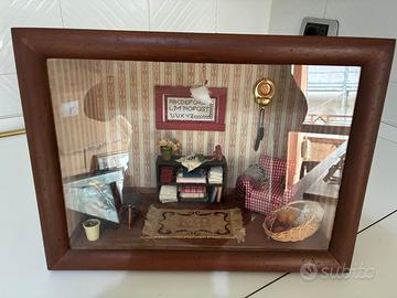 Diorama: Stanza della Sarta Tradizionale  Realizza