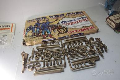 soldatini Atlantic 1/32 cannoni ww2 west davy Usa