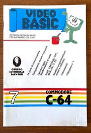 COMMODORE 64 C64 VIDEO BASIC 7 FASCICOLO C64C C64G