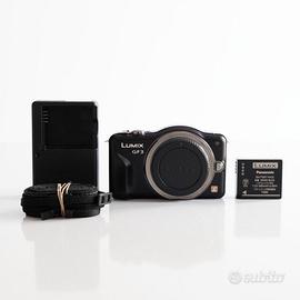 Panasonic Lumix Gf3 Corpo Micro 4/3 Mirrorless