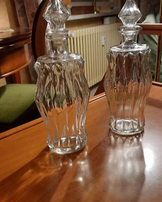 Bottiglie  vintage in vetro
