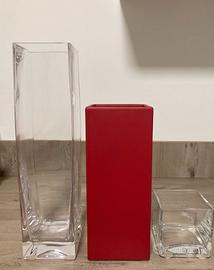 Stupendi vasi in vetro e ceramica