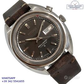 SEIKO Bell Matic 4006-7000 Japan alarm black 1970