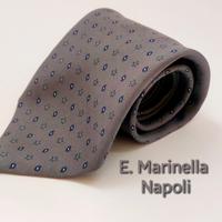 Elegante cravatta E. Marinella 100%made in Italy 