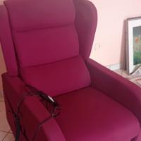 poltrona elettrica reclinabile 