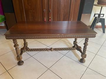 Tavolino caffè legno