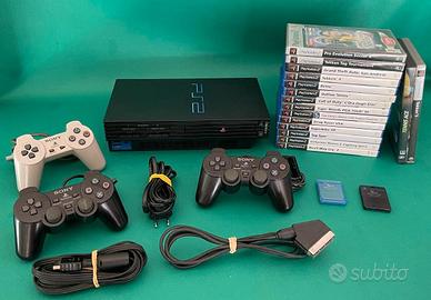 PlayStation 2 Fat Originale + 3 Controller Sony +