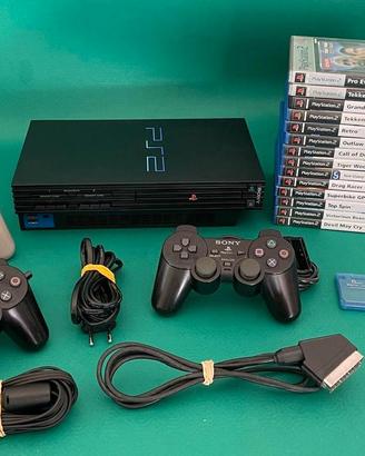 PlayStation 2 Fat Originale + 3 Controller Sony +