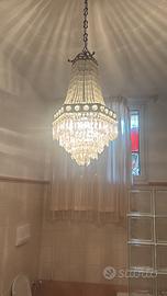 Lampadario con aplic