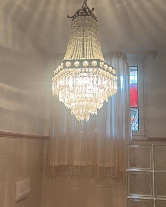 Lampadario con aplic