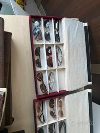 Occhiali da sole e da riposo