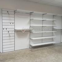 Scaffale abbigliamento guardaroba n legno bianco "