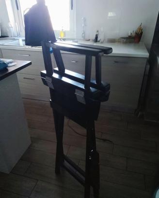 Sedia per makeup artist professionale