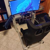 Postazione Sim Racing: Simagic M10 & GT4 + Pedali
