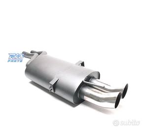 SILENZIATORE DI SCARICO PER BMW SERIE 3 E46 2000- 