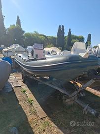gommone+motore+carrello 