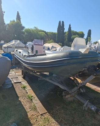 gommone+motore+carrello 