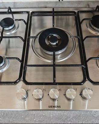 Siemens Piano cottura fornello 5 fuochi gas