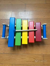 Xilofono in legno gioco bambini musica Adreu toys