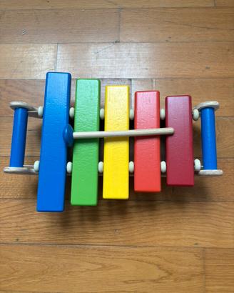 Xilofono in legno gioco bambini musica Adreu toys