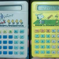 Calcolatrici Vintage Snoopy & Woodstock - Canon