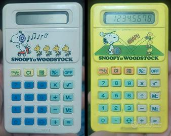 Calcolatrici Vintage Snoopy & Woodstock - Canon