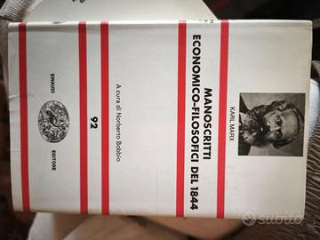 Marx – Manoscritti economico-filosofici del 1844