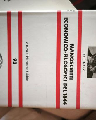 Marx – Manoscritti economico-filosofici del 1844