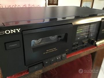 Sony  TC -W E 305 deck (piastra di registrazione )