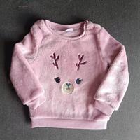 Maglia pigiama Neonata rosa Pepco 12 mesi 80 cm