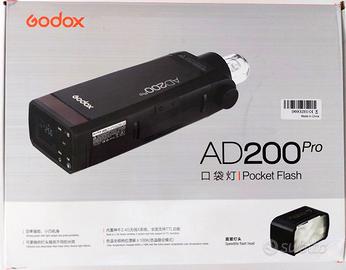 Godox AD200Pro Pocket Flash TTL 200W - Nuovo