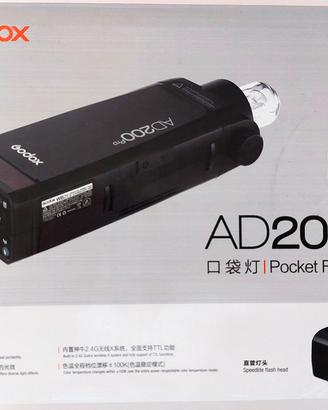 Godox AD200Pro Pocket Flash TTL 200W - Nuovo