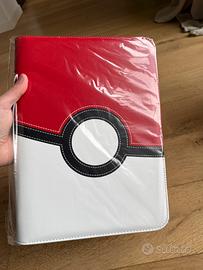 Raccoglitore album 9 tasche per carte pokemon