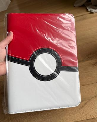 Raccoglitore album 9 tasche per carte pokemon