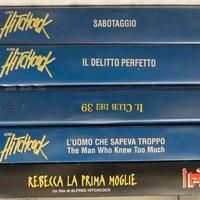 LOTTO 9 VHS ALFRED HITCHCOCK (Notorious, L'uomo ch