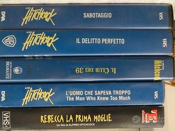 LOTTO 9 VHS ALFRED HITCHCOCK (Notorious, L'uomo ch
