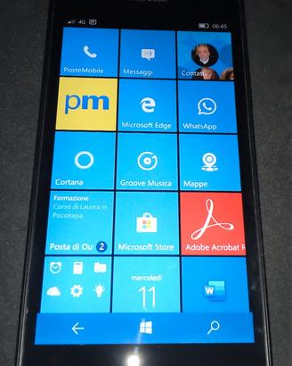 Smartphone MICROSOFT LUMIA 640 4G LTE Black Usato