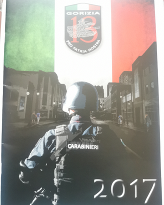 Calendario 13 °Reggimento Carabinieri F.V.G
